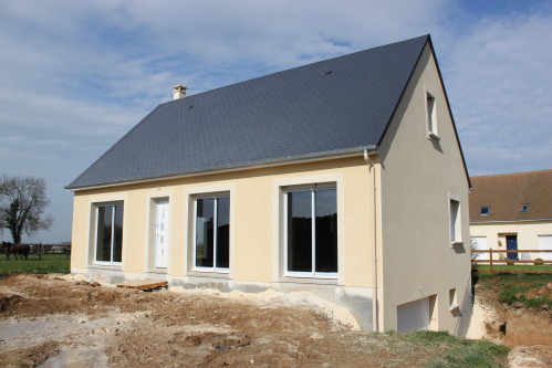 Ravalement de façade, enduit à Serre-les-Sapins