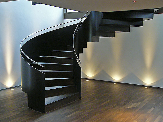 Création d'escalier en béton dans le Doubs